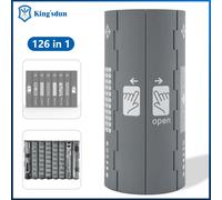 126 in 1 Set di cacciaviti Kit di attrezzi manuali di precisione Mini Bit magnetico per Xiaomi Mobile cellulare riparazione orologio per PC di casa