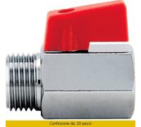 126 Valv. a Sfera Mini M.F. gr 3 / 8 Pezzi 20 Itap 1260038
