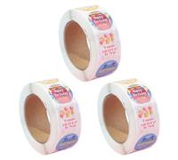 1260 Autocollanti Chiusura Happy Birthday, 2.2cm Diametro, Deco Festa, Sigillo Regalo, Autocollante Torta, Decorazione Compleanno