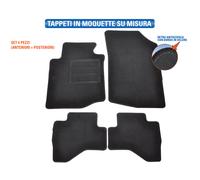 12635 SET 4 TAPPETINI IN MOQUETTE SU MISURA GEV FIAT 500L FINO A MAGGIO 2017