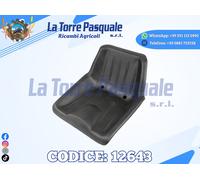 12643 SEDILE ECONOMICO UNIVERSALE TRATTORE ESCAVATORE MULETTO RASAERBA ECC