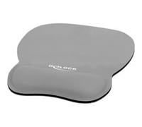 DeLOCK Mouse pad ergonomico con poggiapolsi grigio 245 x 206 mm (Delock Ergonomic - musem?tte med h?ndl) NEW