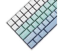 127 Cinque Lati Gradiente Dye Sub Keycaps PBT Cherry Profilo Tappi Chiave per TKL 61 64 68 75 87 96 104 108 Keychron MX Keyboard