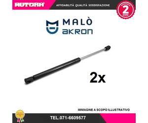 127041 Coppia Molle a post.gas adatto a Fiat Multipla (MARCA MALO).
