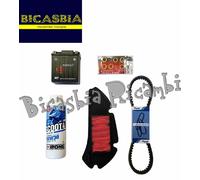 12744 - KIT TAGLIANDO FILTRO OLIO BATTERIA RULLI HONDA SH 150 2009 - 2012