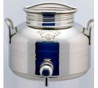 12757 SANSONE CONTENITORE INOX IL GIOIELLO CON RUBINETTO LT. 2 CON RUBINETTO