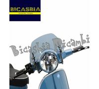 12764 - CUPOLINO TRASPARENTE ASTE BLU/GRIGIO VESPA PX 125 150 200 - ARCOBALENO