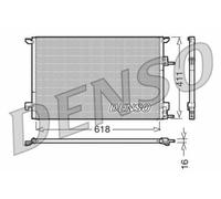 12793295 12804660 871873U Condensatore A/C per SAAB 9-3 - 9-3X 02"->15" DENSO