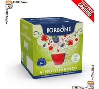 128 Capsule Caffè Borbone Frutti Di Bosco 100% Comp. Nescafè Dolce Gusto