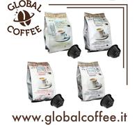 128 capsule caffè TODA Gattopardo INSONNIA DAKAR RICCO BLU Mix Misto DOLCE GUSTO