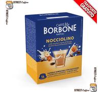 128 Capsule CaffèBorbone Nocciolino Cappuccino 100% Compatibili Lavazza modo mio