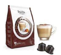128 Capsule compatibili con Dolce Gusto CAPPUCCINO DOLCE VITA - Senza Glutine - Compatibili con Macchine sistema Dolce Gusto -