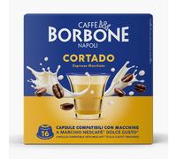 128 Capsule Cortado Dolce Gusto CAFFE' BORBONE