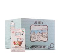 128 Capsule di Nocciolino compatibile con Lavazza a Modo Mio Gattopardo, Bevanda Solubile Di Caffè alla Nocciola Aroma Italiano Monodose per Tazzina da 80cc
