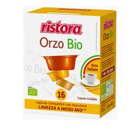 64 CAPSULE RISTORA ORZO BIOLOGICO COMPATIBILI LAVAZZA A MODO MIO