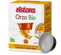 128 Capsule Ristora compatibili Lavazza A Modo Mio Orzo Biologico Solubile