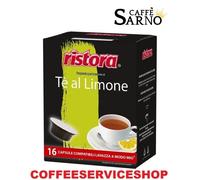 128 CAPSULE TÈ AL LIMONE COMPATIBILI LAVAZZA A MODO MIO -RISTORA-