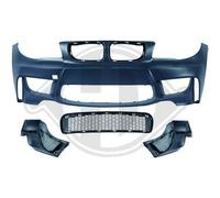 1280750-DDR PARAURTI ANTERIORE EVO LOOK BMW SERIE 1 E81 E87 2004-2011 NO FENDI D
