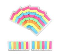 1280Pcs Segna Pagina Adesivi Trasparente, Segnalibri Adesivi Sticky Notes, A prova di umidità, Aiutarti a Pianificare e Organizzare il Tuo Lavoro, Come Segnalibri, Etichette per Appunti