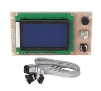 12864 Schermata del display LCD Schermo blu ad alta risoluzione ad alta risoluzione con modulo di controllo operativo manopola encoder per ANET A6 A8 Plus E12 E16 Stampanti 3D