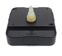 12888 Ticking Time And Day/Night Clock Movement Gold Metal Hands Threaded Shaft