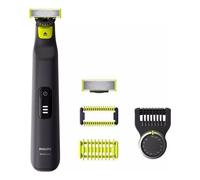 Philips OneBlade Pro 360 Face & Body Rasoio, Regolabarba e Rifinitore con Pettine di Precisione Regolabile 14 Lunghezze QP6541/15