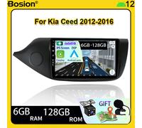 128G Carplay Android 14 Autoradio Car Stereo GPS RDS Navi Per Kia Ceed 2012-2016