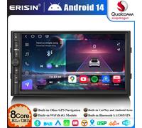 128GB Android 14 8-Core Autoradio DAB+ Universal 2 DIN Navi CarPlay WiFi BT 5.1