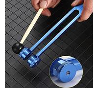 128Hz Diapason per Guarigione del Suono, Yoga Diapason Martello, Terapie Alternative Magnetoterapia Attrezzo Set (Rosa)