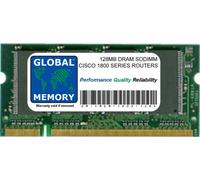 128MB Dramm SODIMM Memoria RAM Per Cisco 180X/181X Serie Router ( Mem180X-128D )