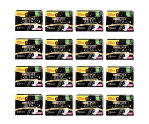 128pz LINES SETA ULTRA Assorbenti Ultra Extra Con Ali NOTTE