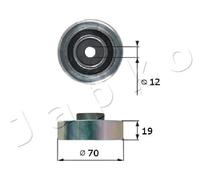 129815 JAPKO Galoppino/Guidacinghia, Cinghia Poly-V per SUZUKI