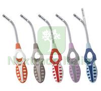 12BLISTER ACCENDIGAS A FIAMMA HOLE FLEX CON TUBO FLESSIBILE CM.27, COLORI ASSOR: