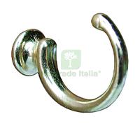 12BLISTER GANCIO PER TENDA 'FIRENZE' MM. 40 BRONZATO PZ. 2: