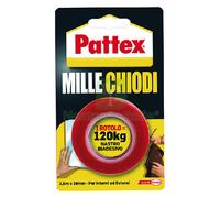 12BLISTER NASTRO BIADESIVO 'MILLECHIODI' MM 19 X 1,5 MT: