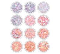 12Box 3D Disegni Acrilici Farfalla Fiore Orso Unghie Arte Decorazione Unghie Forme