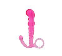 12cm Silicone Anal Plug Female Anal Sex Toys Anal Sex Gay Prostate Massage (Rosa)