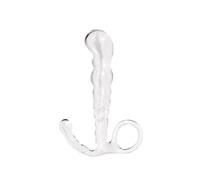 12cm Silicone Anal Plug Female Anal Sex Toys Anal Sex Gay Prostate Massage (trasparente)