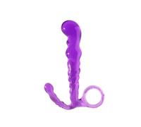 12cm Silicone Anal Plug Female Anal Sex Toys Anal Sex Gay Prostate Massage (Viola)