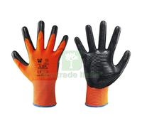 12COPPIE GUANTI FILO CONTINUO ART.16 NBR CRINKLE TG. 9: