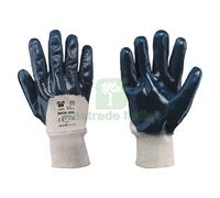 12COPPIE GUANTI NBR POLSO MAGLIA 'BROK 600' TG. 8: