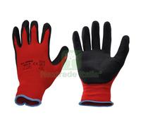 12COPPIE GUANTI NYLON NITRILE TG.11:
