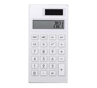12Digits - Piccola calcolatrice leggera da scrivania a energia solare