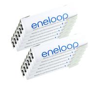 12er Set Panasonic eneloop Aa Mignon Batteria 1.2V 2000mAh Con Coda Forma-Z