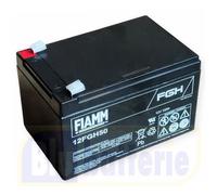 12FGH50 FIAMM, batteria AGM ermetica ric. al piombo 12V 12Ah. Faston 6,3mm