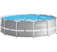 Intex Piscina Prism Frame Rotonda - Ø 366 x 76 cm - Set B