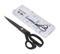 12in Professional Heavy Duty Sewing Scissors, Fabric Scissors for Tailoring and Crafting, Ultra Sharp Double Beveled High Manganese Steel Blades with Plating, Ergonomic Gr