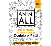 12KG MANGIME PER UCCELLI, GALLINE OVAIOLE E AVICOLI-RICCO IN OMEGA3 OMEGA6