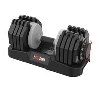 12kg Manubri regolabili salvaspazio, manubri regolabili 5 livelli peso, antiscivolo, ottimi per casa, ufficio, palestra, allenamento del corpo