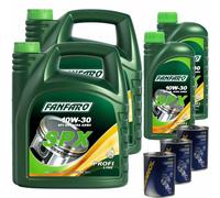 12L FANFARO SPX 10W-30 Olio Motore API SN ACEA A3/B3 Inclusa Pulizia Motore